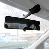 Miroir panoramique Universal Anti Bliding - Miroir de transfert avec bandes élastiques à l'intérieur du miroir de voiture