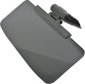 Carpoint Zonneklepverlenger - Bescherming tegen laagstaande zon - Verstelbaar in meerdere standen - Aan de bestaande zonneklep te bevestigen - 33x13 cm