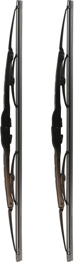 Ruitenwisser 40 cm - conventioneel - natuurrubber - metalen frame