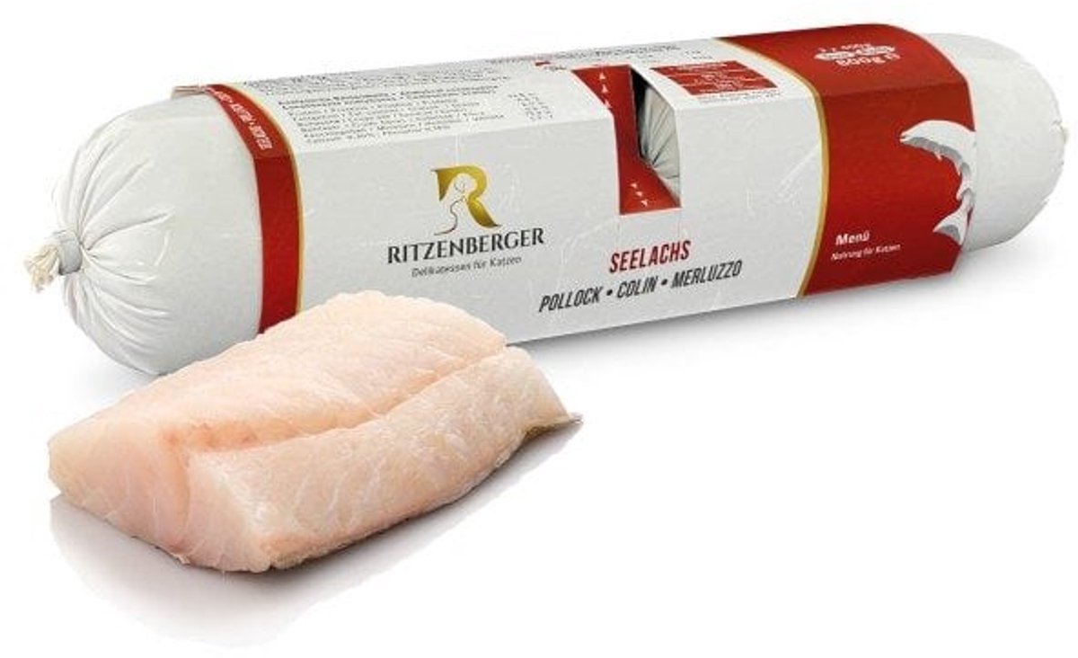 Ritzenberger Koolvis met kip en pompoen | Duorollen 2x175g