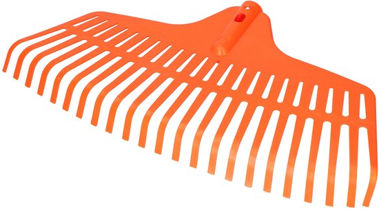 KOTARBAU Bladhark, kunststof, 23 tanden, zonder steel, oranje van KOTARBAU — afbeelding 3