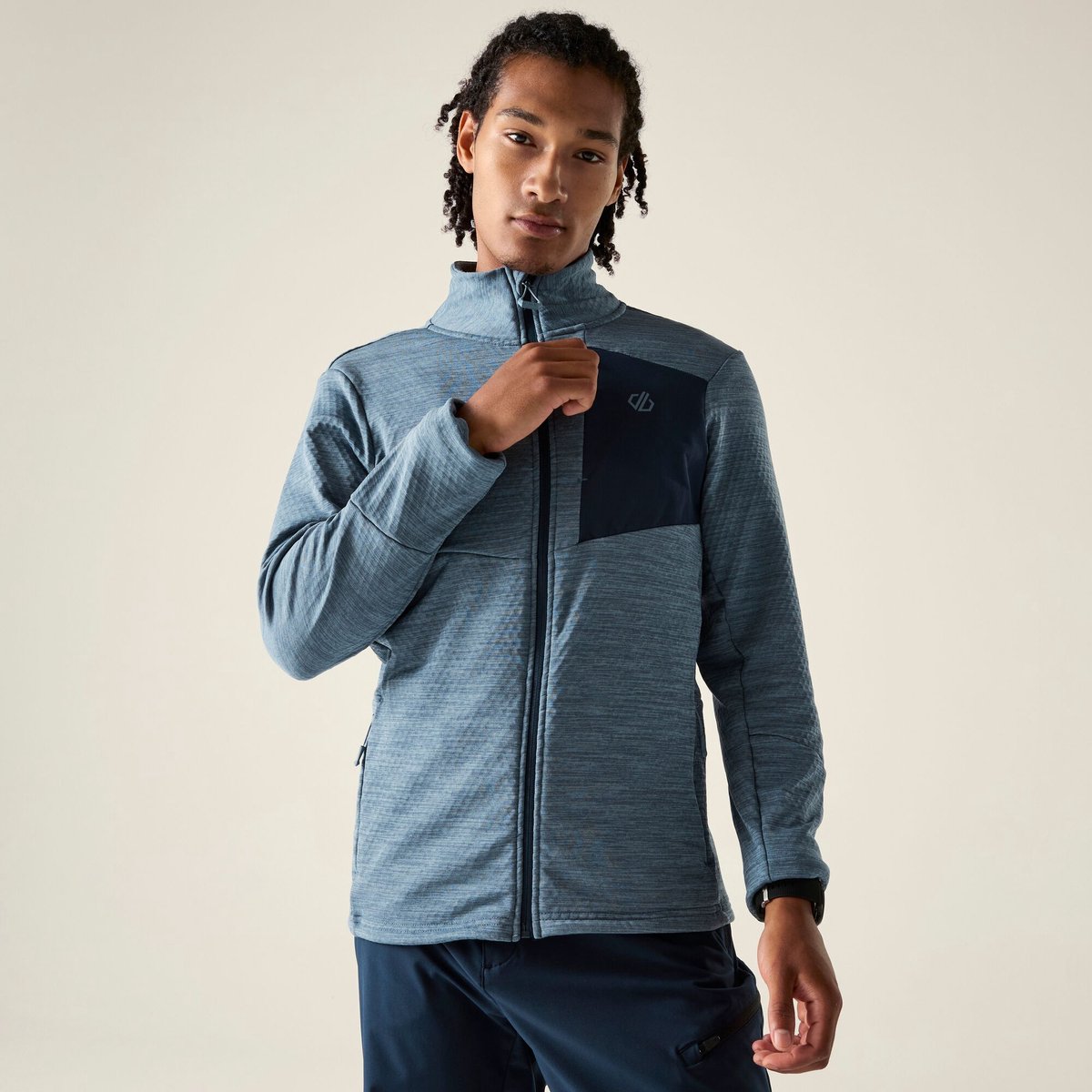 Dare2b Venture Stretch Jas Man Marineblauw