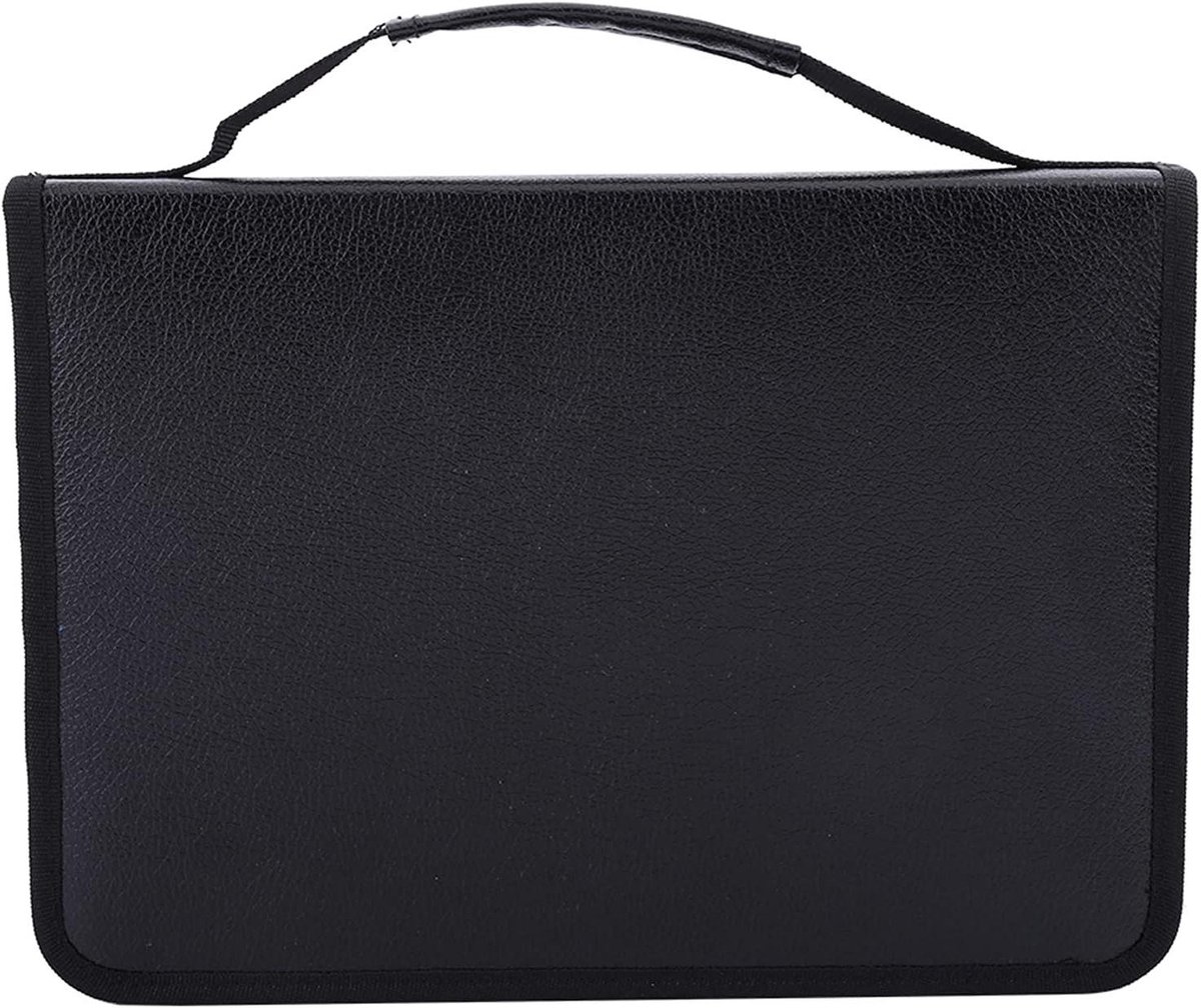 Grote Capaciteit Etui 150 Gaten PU Lederen Potlood Case voor Jongens en Meisjes - Elastische Band - Schoolbenodigdheden en Kantooropslag - 6 Kleuren