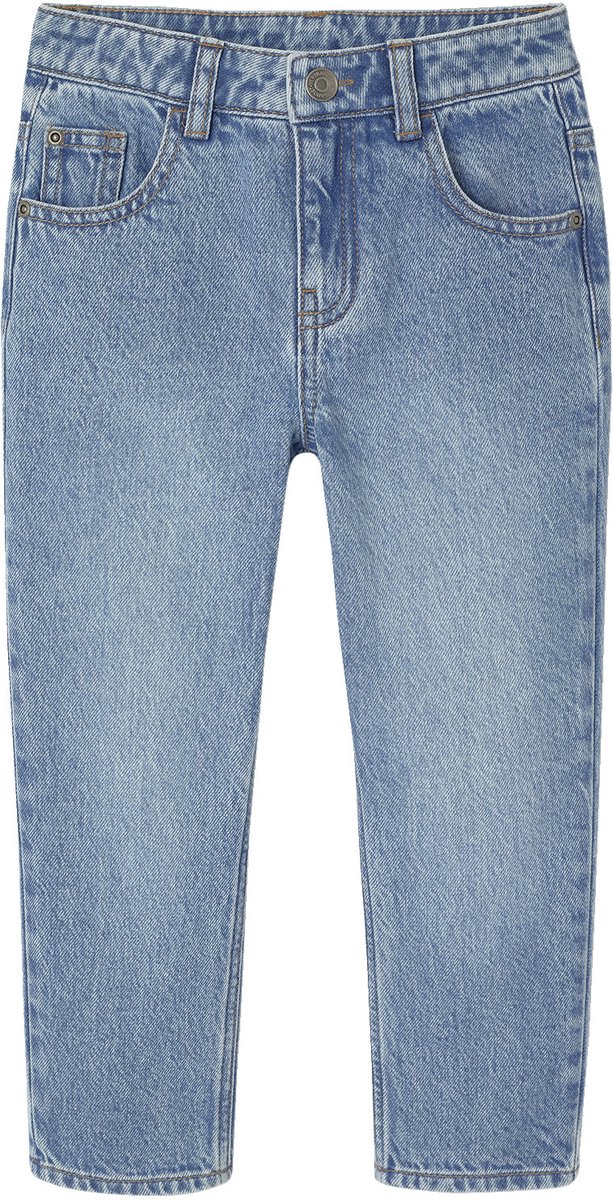 Vertbaudet Rechte 5-pocket jeans voor jongens, verwassen