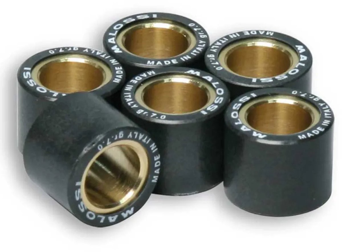 Malossi 66 9823.q0 Variatorrollen 6 Eenheden Goud 16x13/07.5g