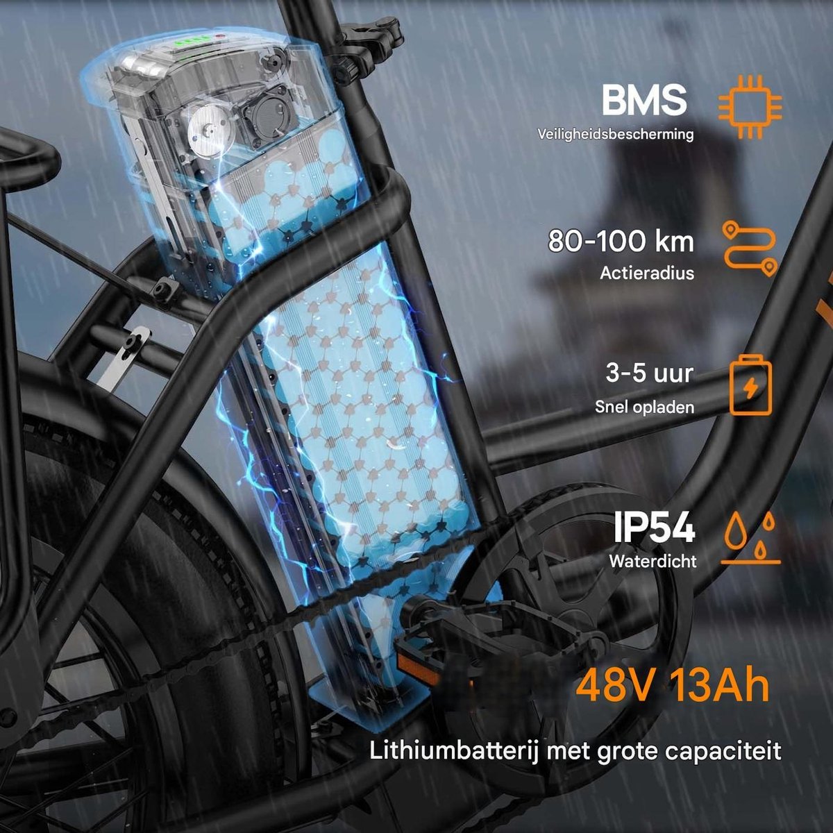 20 inch Elektrische fiets(155-195 cm) - 20inch thumbnail 4