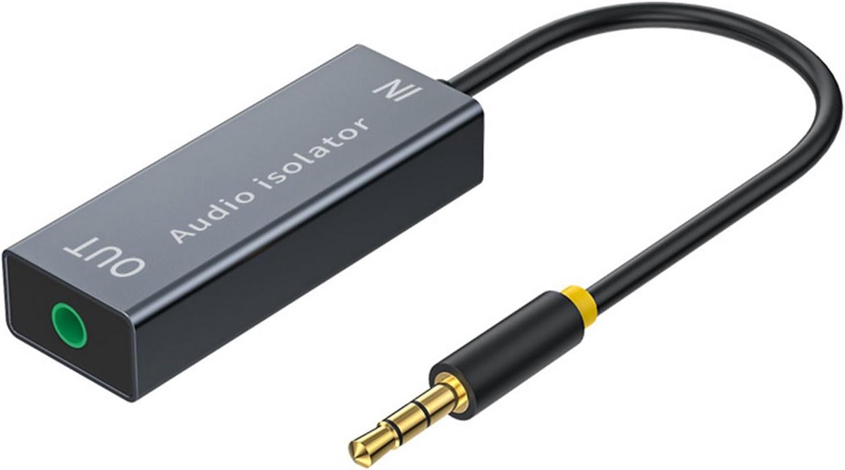 Ontstoringsfilter Audio Jack 3,5mm voor Auto en Thuisstereo