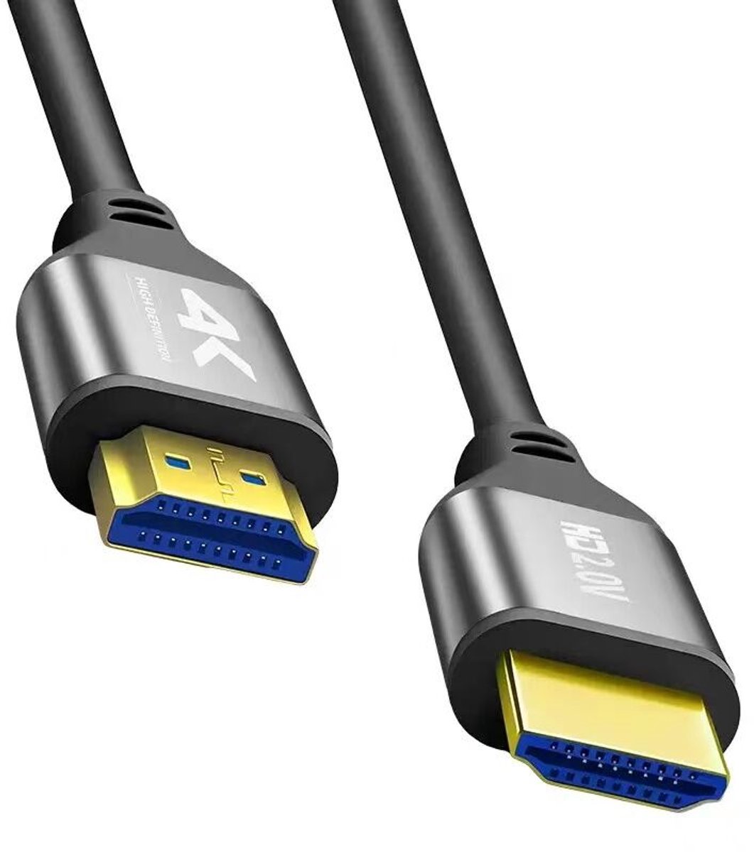 Prixon 4K HDMI kabel - 100% Koper - 1 Meter – 4K Ultra HD 2.0 – flexibel en sterk.