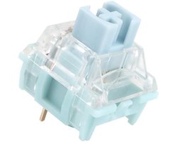 Stille Tactiele Switches (110 Stuks) voor Mechanische Toetsenborden - Voorgesmeerd