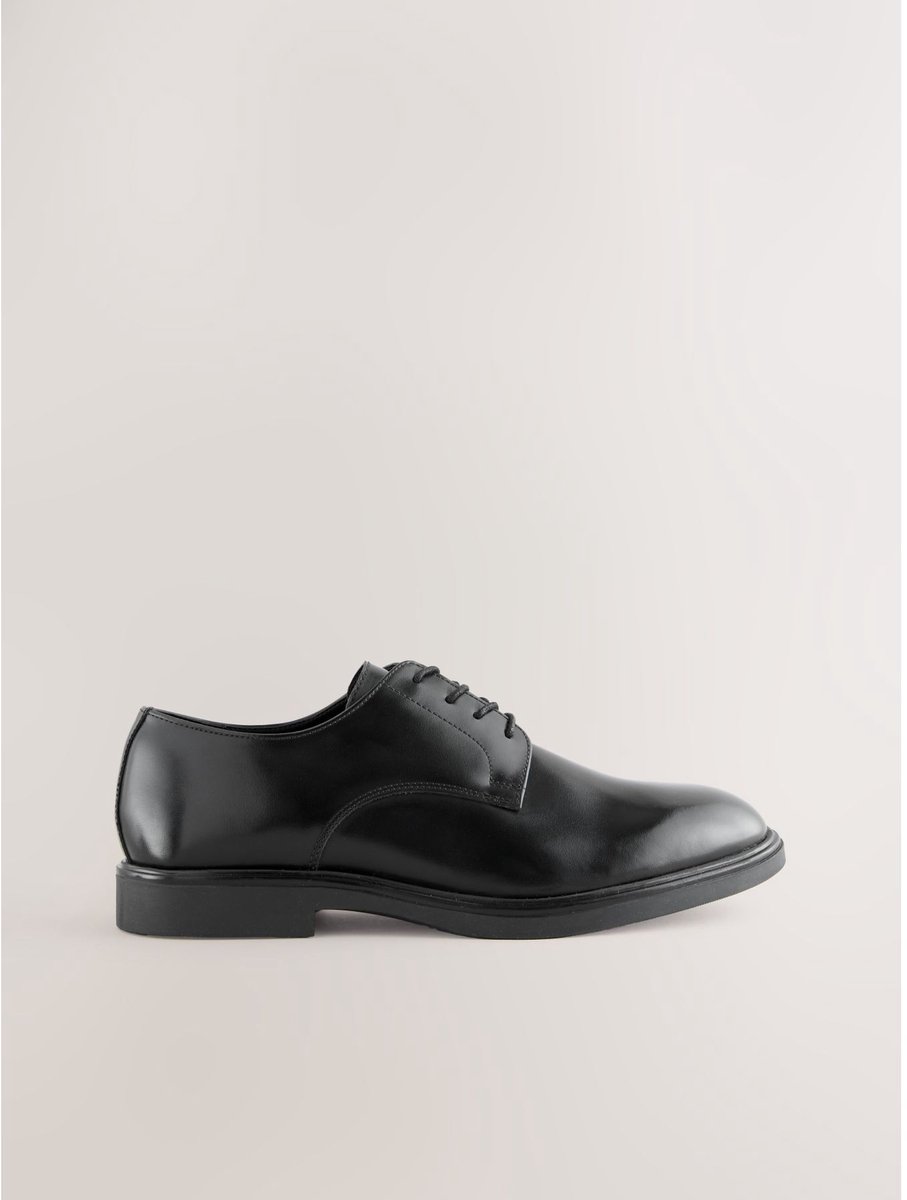 Next - Heren - Derby schoenen - Zwart