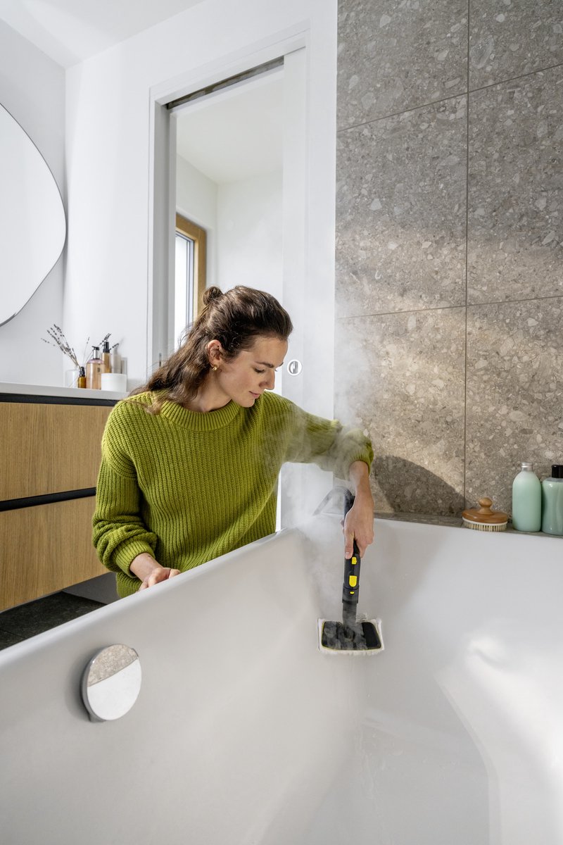 Kärcher SC 3 EasyFix Go!Further Stoomreiniger - 75m² - 1900W - 1 Liter - 30 Seconde Opwarmtijd - Voor Badkamer, Keuken, Vloer – foto 3