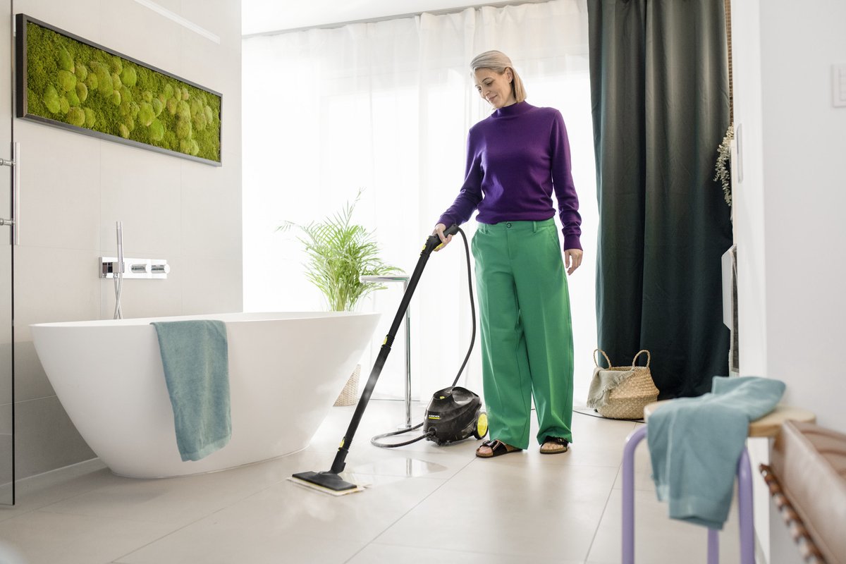 Kärcher SC 3 EasyFix Go!Further Stoomreiniger - 75m² - 1900W - 1 Liter - 30 Seconde Opwarmtijd - Voor Badkamer, Keuken, Vloer – foto 6