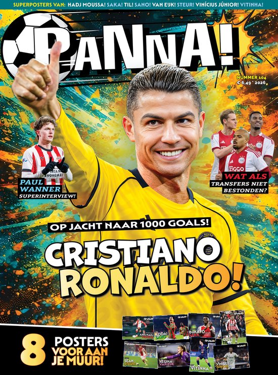 PANNA! Magazine 104 - Tijdschrift - Voetbal - Magazine