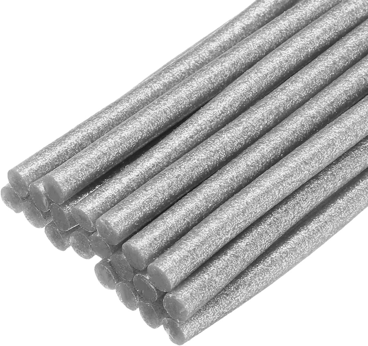 Lijmsticks voor Lijmpistool - Set van 20 stuks - 7x100mm - Kleurrijk & Transparant - Ideaal voor Knutselen en Repareren