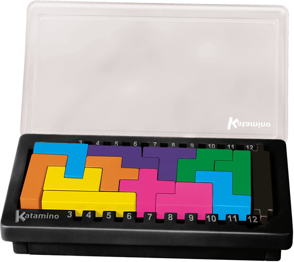 Gigamic - Katamino Pocket - Puzzelspel voor 2 spelers - NL GB FR DE ES IT — cadeau in Spellen & Speelgoed - foto 3