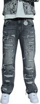 Amicci Heren Jeans Grijs AMJ113/GRW Manuel