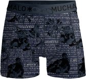Muchachomalo Jongens Tight Zwembroek - 1 Pack - Maat 146/152 - Print - Boys Zwembroek - Met Trekkoord