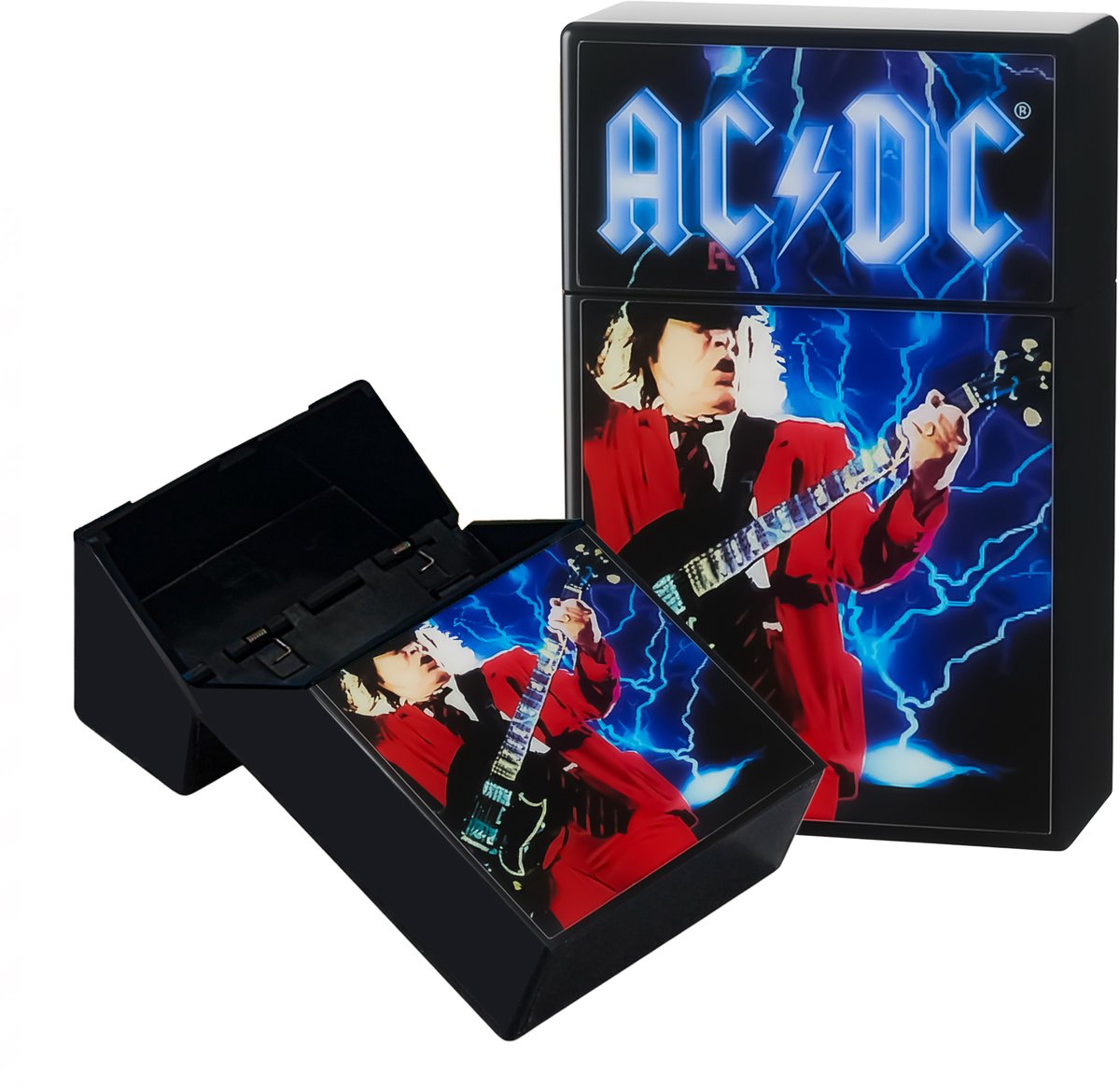 AC/DC Sigarettendoosje Donderrock - Sigaretten Box - Weerbestendig - 20 Sigaretten