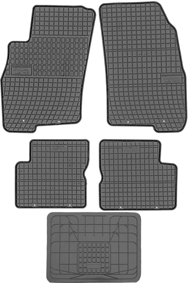 Max-Dywanik Frogum - Alfa Romeo Mito - Rubbermatten Set - Zonder Stoppers