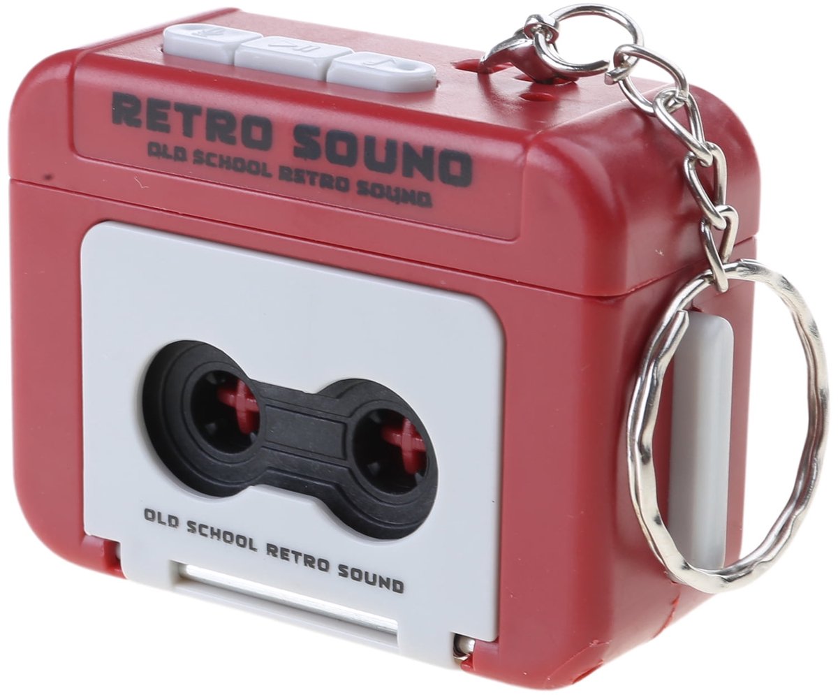 Cassettespeler – Retro – Compacte muziekspeler met opnamefunctie – 1 stuk – Roze