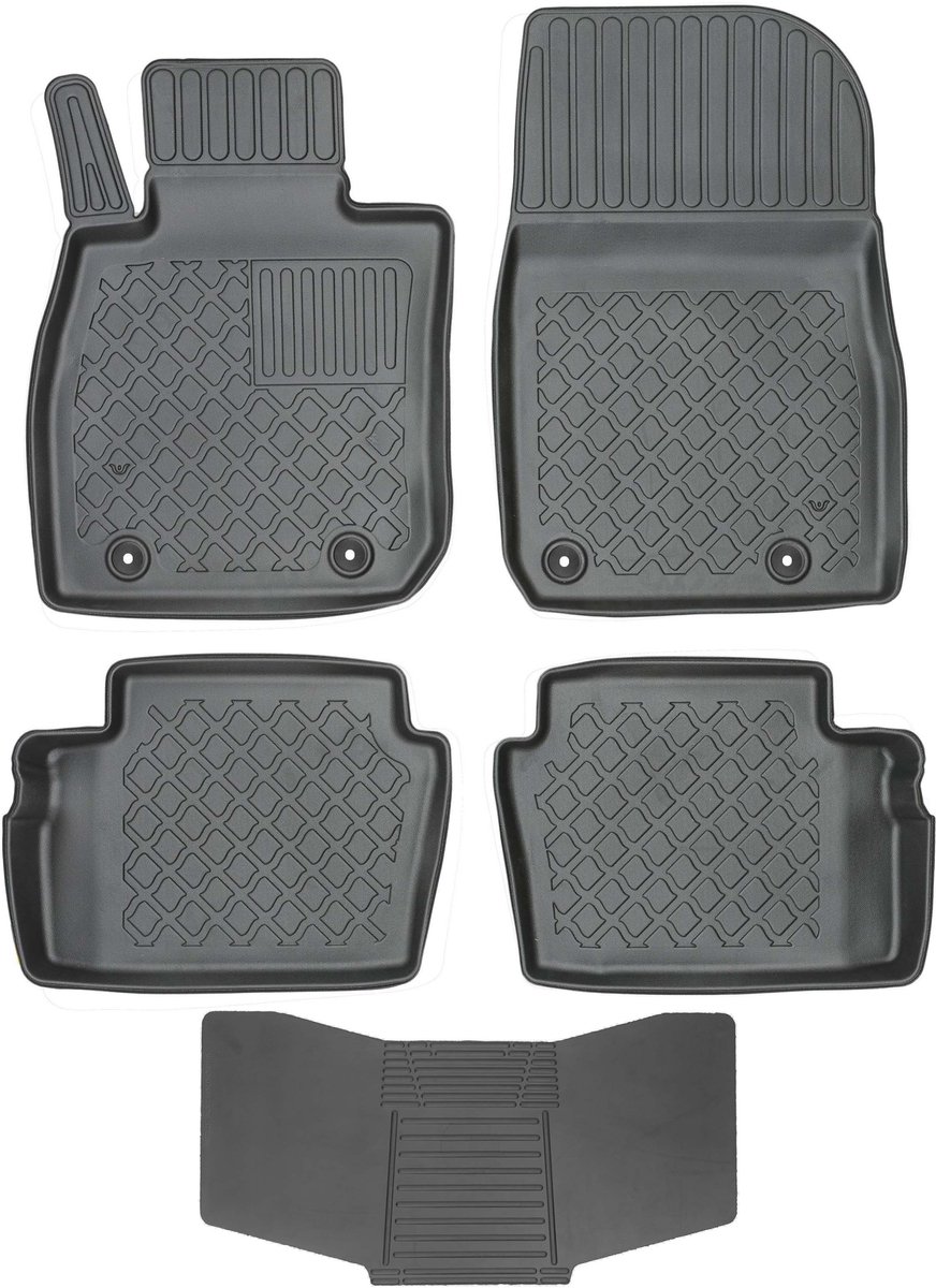 Max-Dywanik Aristar - Auto Vloermatten - Mazda 2 III 2015-2019 - Mazda CX-3 2015-2021 - Zwart