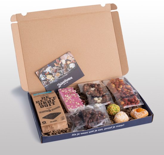 Brievenbus cadeau – Borrelpakket – Zoet