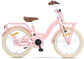 SJOEF Classic Meisjesfiets 18 inch - Kinderfiets 5 - 7 jaar - Fiets 18 inch Meisje - Roze