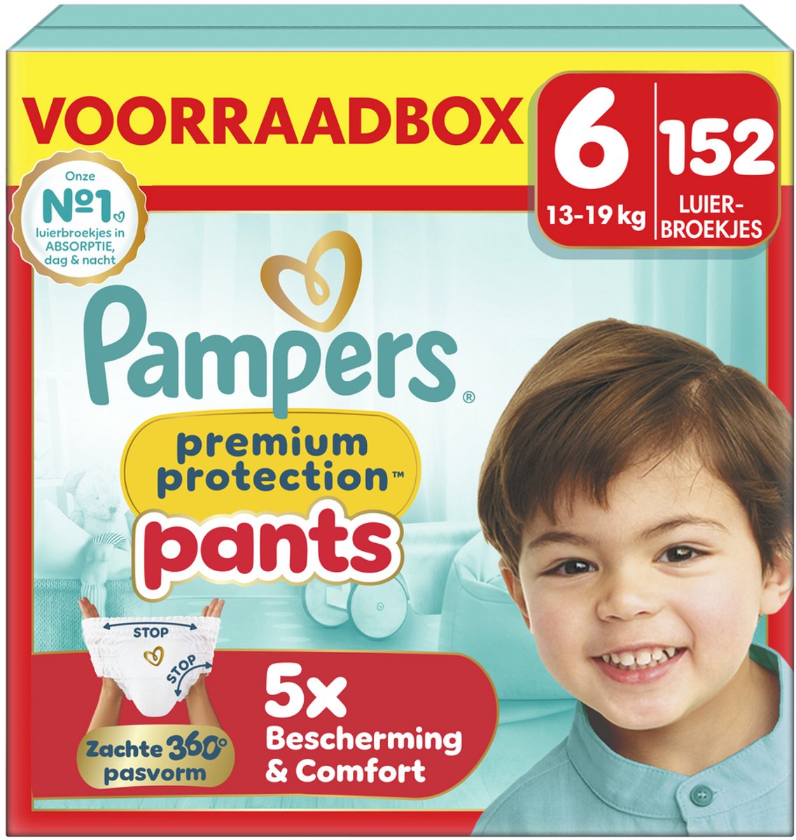 Pampers Premium Protection Pants Voorraadbox maat 6