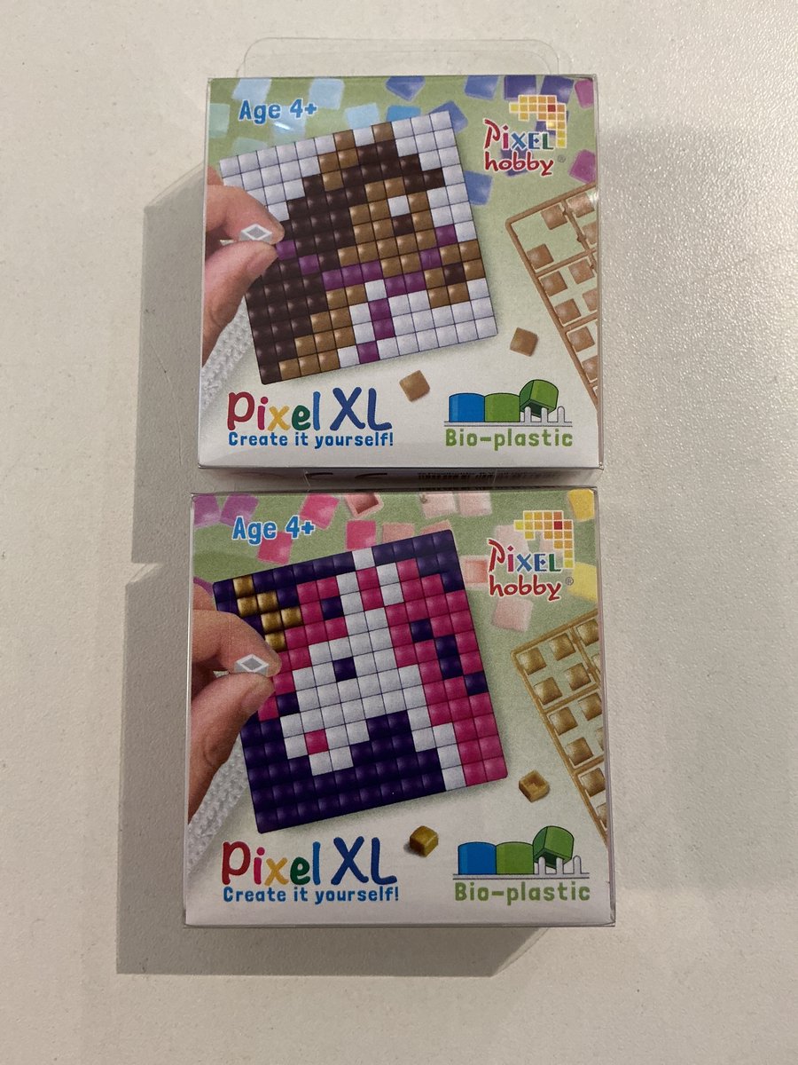 PIXELHOBBY XL SET 2 FUN SET PAARD/EENHOORN