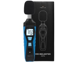 Aquila Digitale Decibelmeter & dB Meter voor Geluidsisolatie - Geluidsmeter Nauwkeurig tot 1.5 dB - Meter 30 tot 130 Decibel - Incl Batterijen & Opbergetui