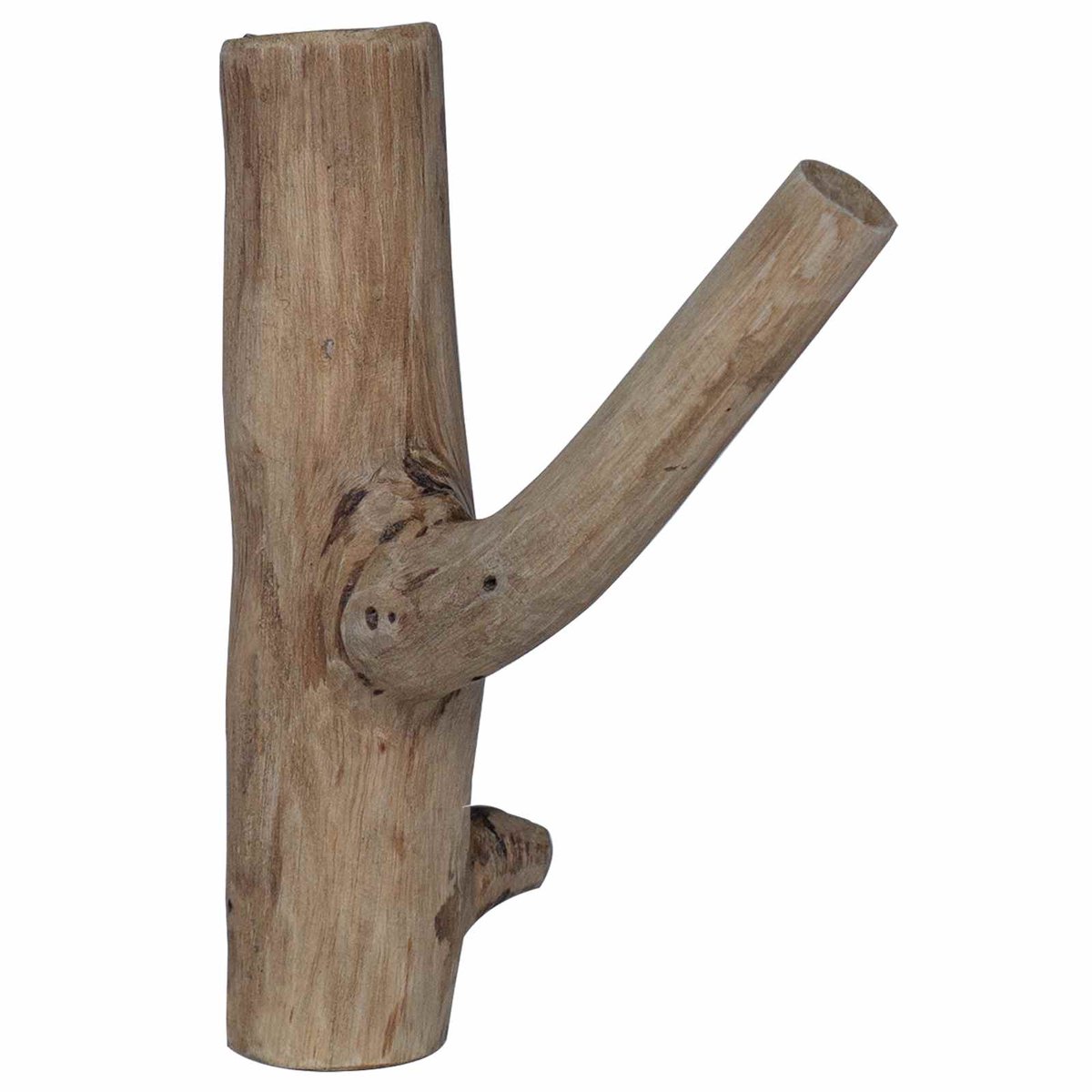 vidaXL - Haak - Bruin - 4 - x - 4 - x - 14 - cm - Massief - Gerecycleerd - Hout