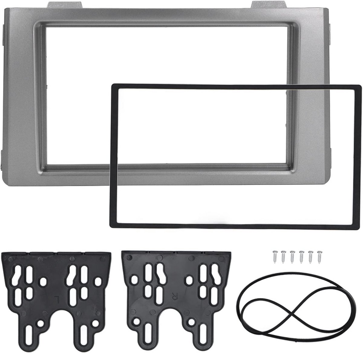 Autoradio Montagepaneel 2DIN Dashboard Behuizing voor IVECO Daily