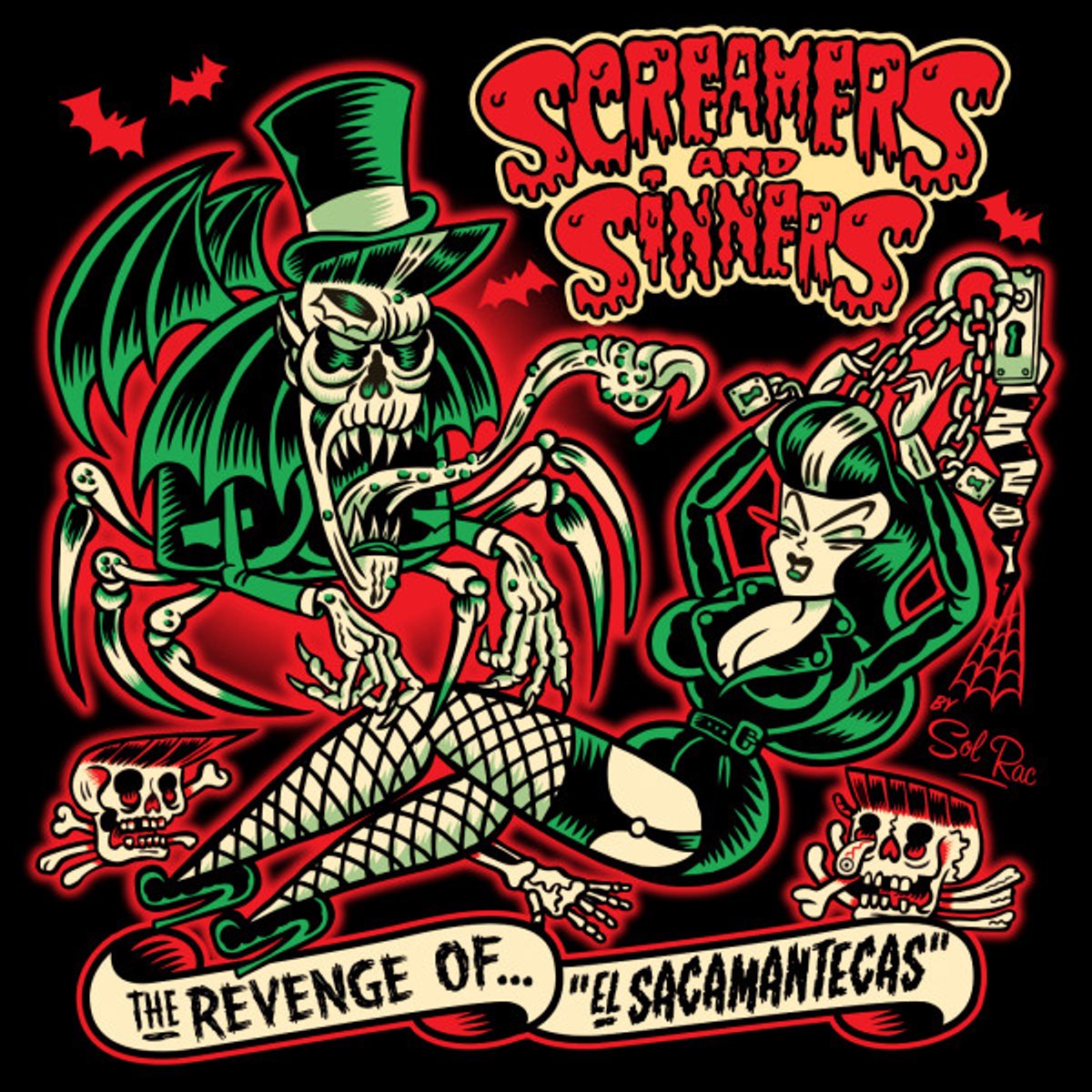 Screamers And Sinners - The Revenge Of El Sacamantecas (LP+CD)