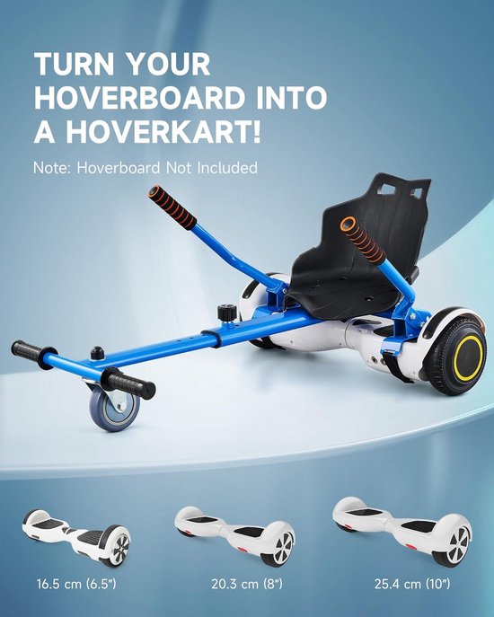 Verstelbare Zit voor Hoverboard - Compatibel met Diverse Wielmaten — afbeelding 2