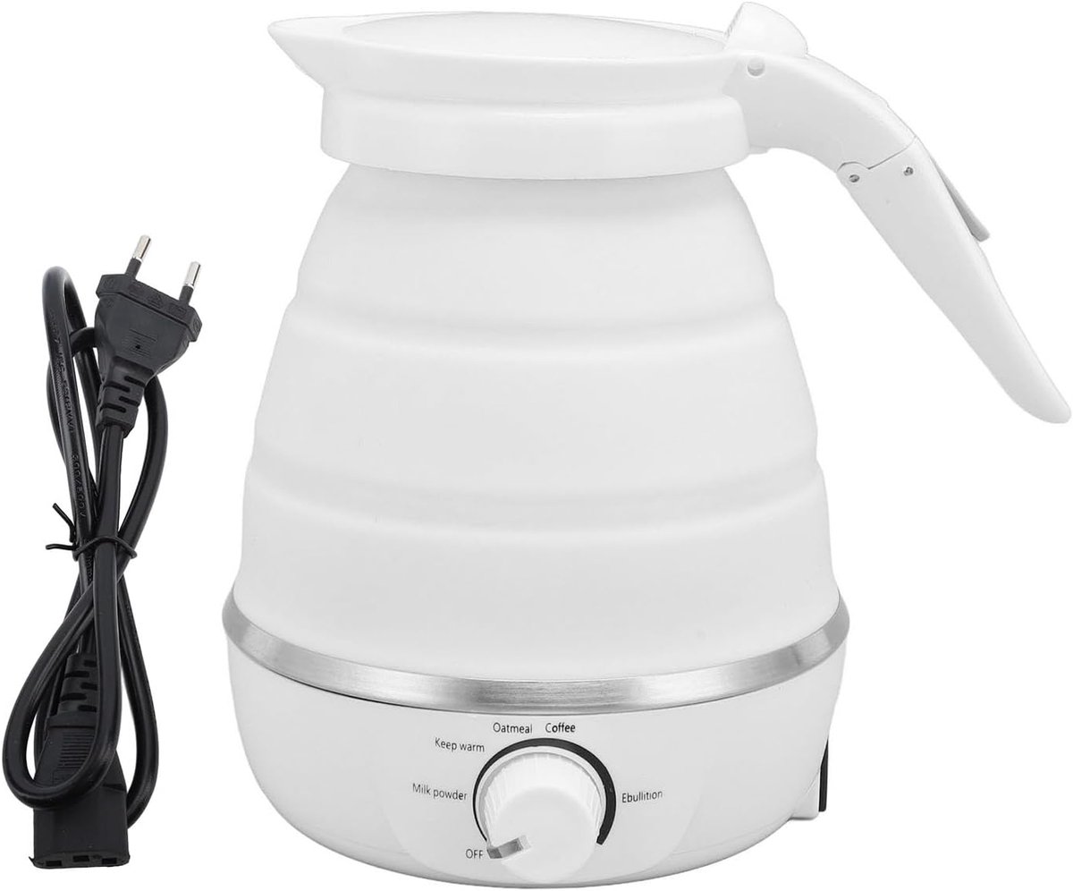 Reis Waterkoker Opvouwbaar 600ml - Compact en Veilig Koken onderweg
