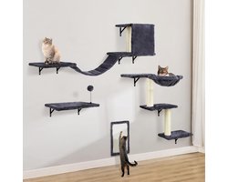 Katten Klimmuur - Klim Wand - Kattenspeelgoed - Kattenparcours
