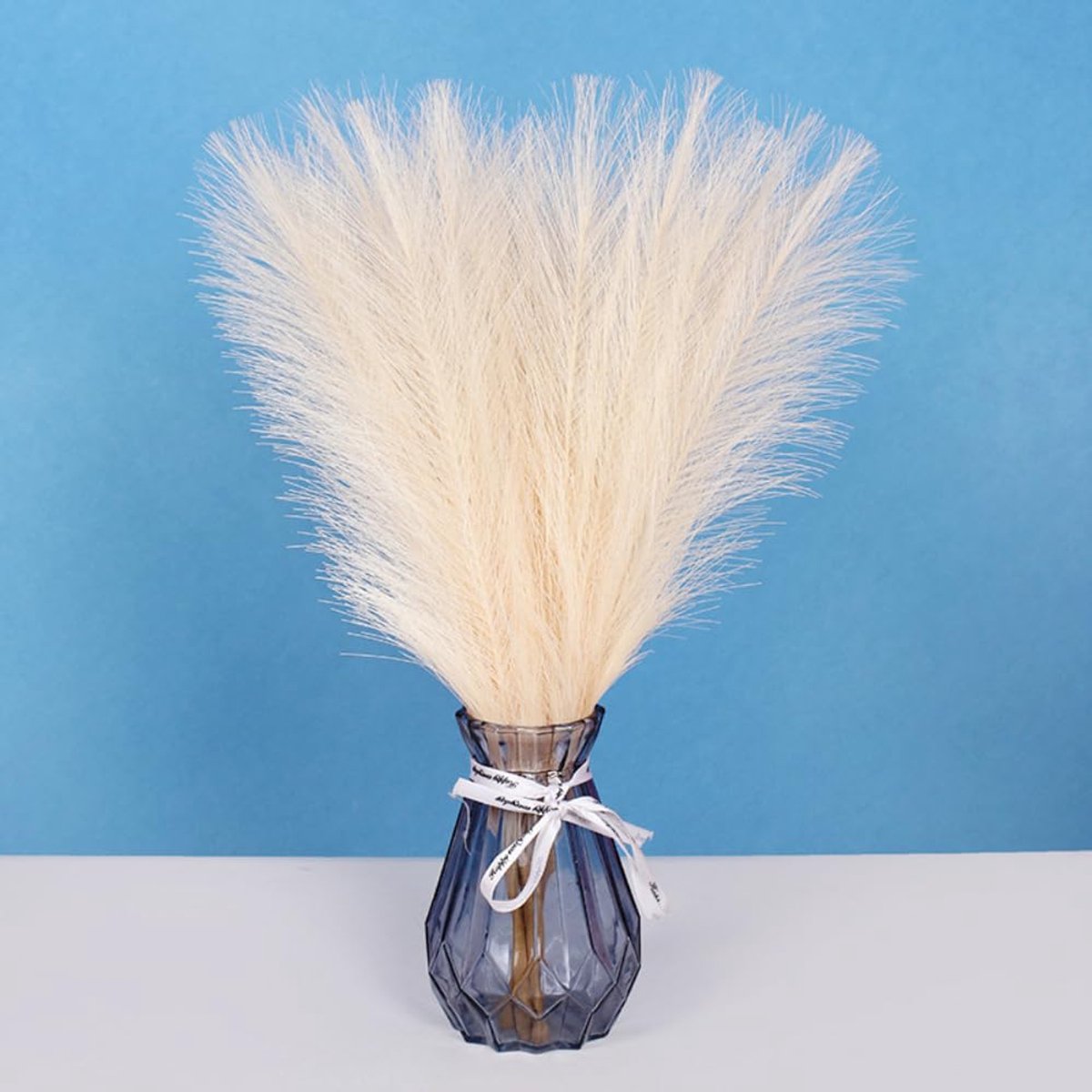 Kunstmatige Pampasgras - Fluffy Droogbloemen - 10 Stuks 45 cm