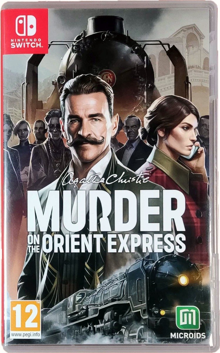 Nintendo Games Switch Agatha Christie-murder On The Orient Express Transparant PAL
