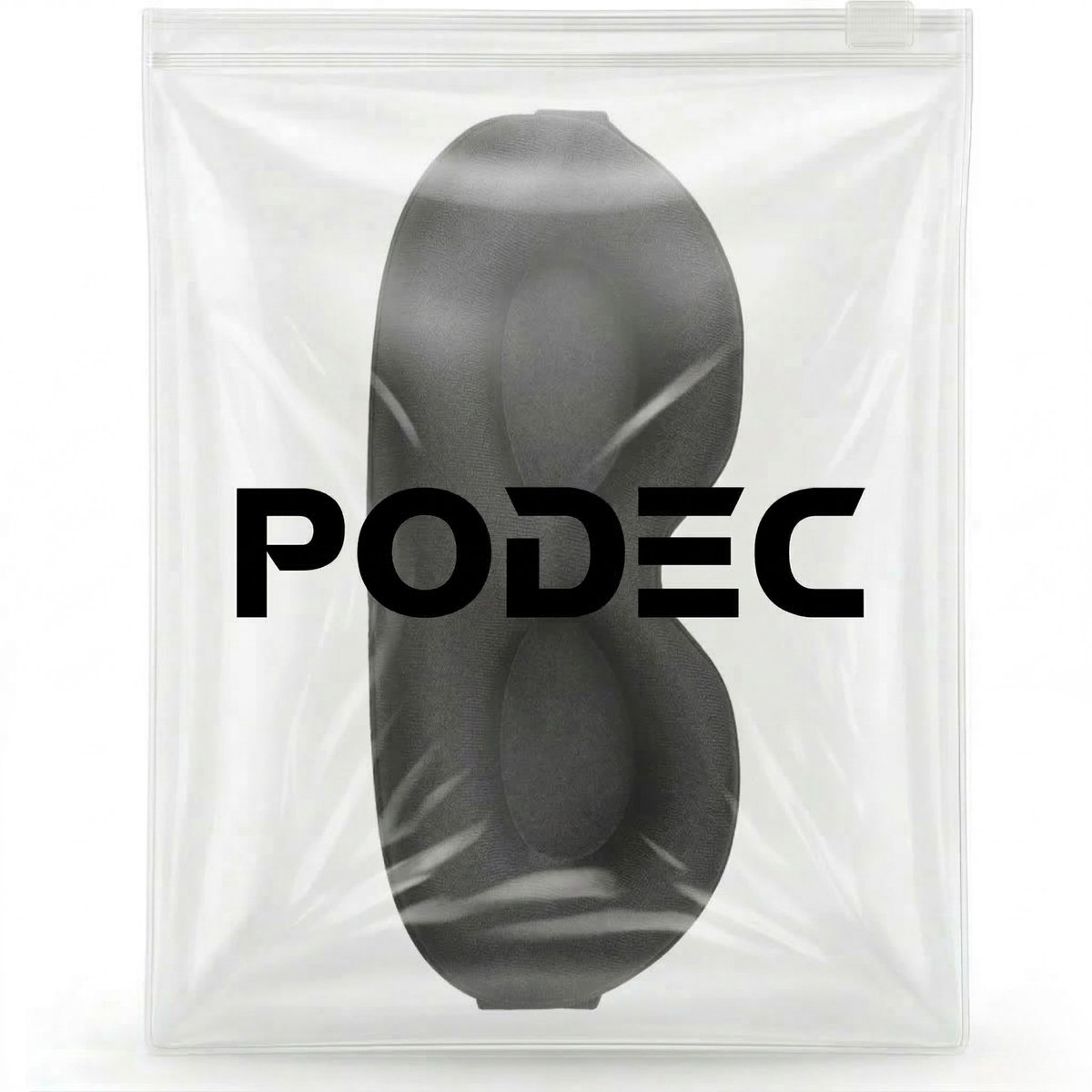 Podec Verstelbaar Slaapmasker - 100% Verduisterend - Voor Mannen en Vrouwen - Oogmasker Slaap - Ademend Memory Foam — afbeelding 7