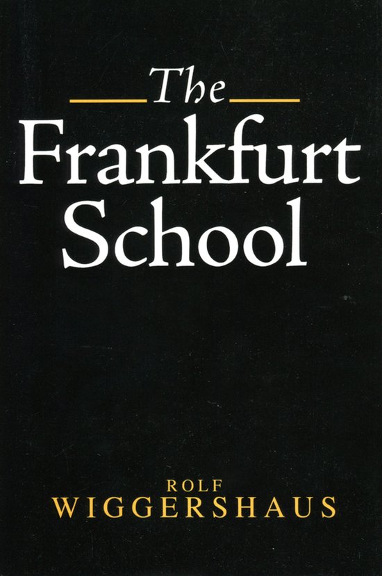 The Frankfurt School - cover