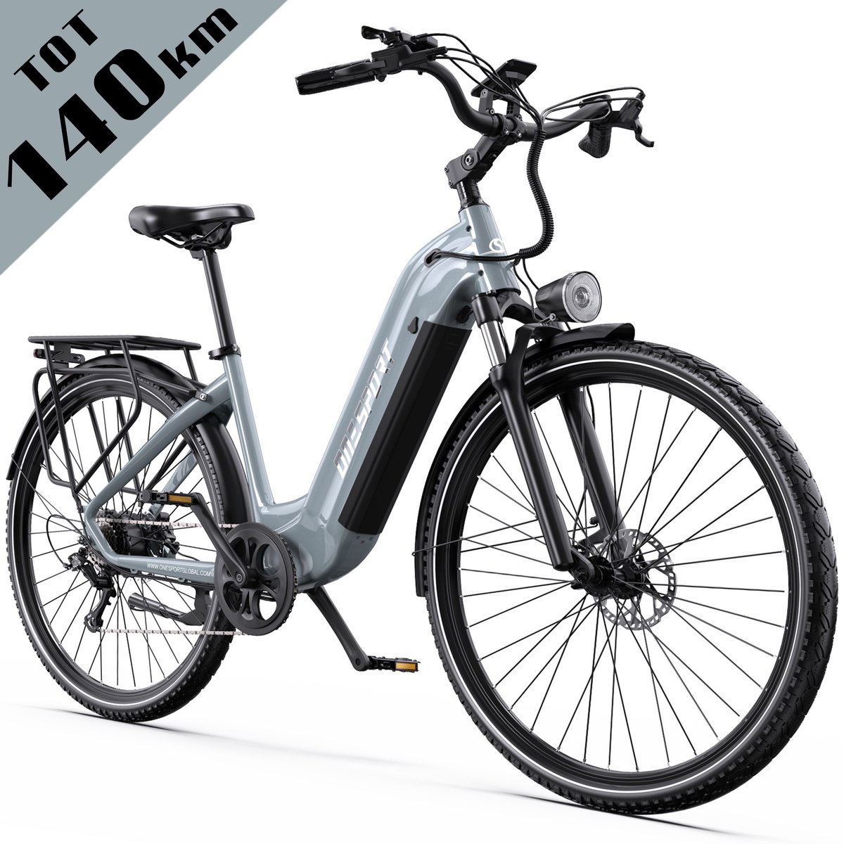 Elektrische Fiets ONESPORT OT05PRO - 140 km Actieradius - 810Wh