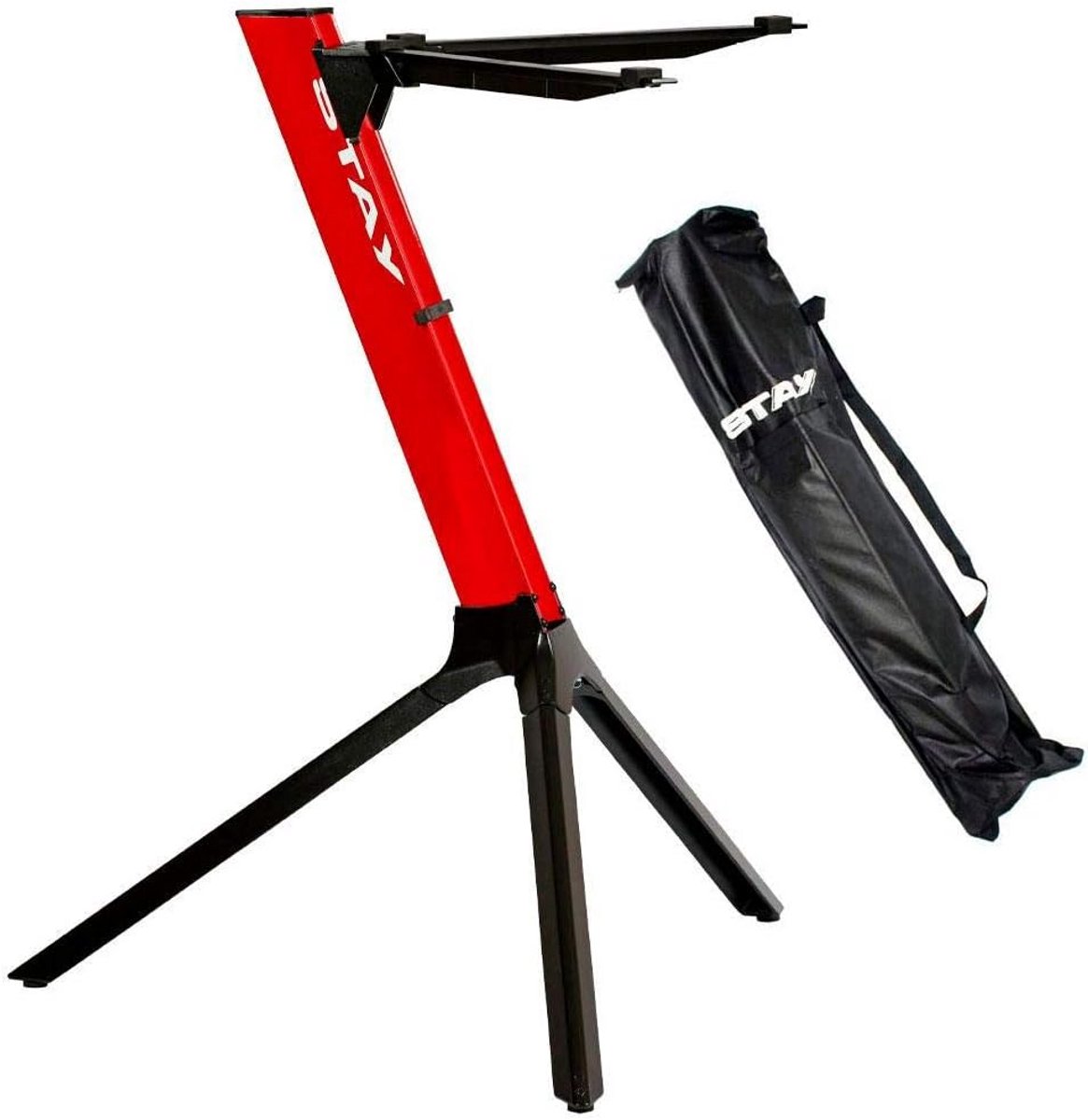 Compact Toetsenbordstandaard (Single Tier) met Stevige Tas