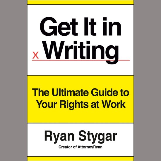 Get It In Writing - cover