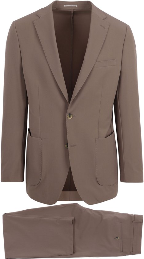 Convient - Travel Tech Suit Sable - Homme - Taille 50 - Coupe moderne