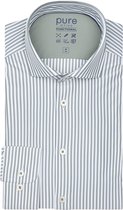 Chemise fonctionnelle Pure à rayures vertes - Taille 38 - Homme - Chemises décontractées