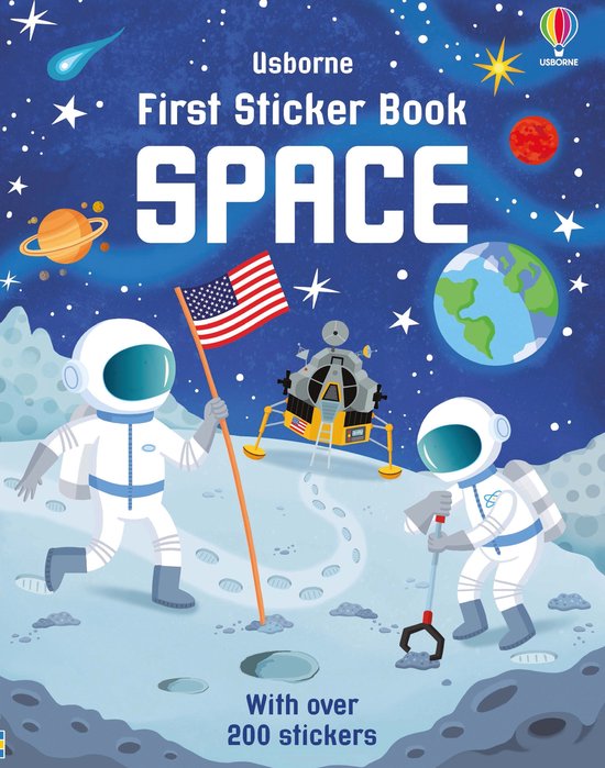First Sticker Book Space - cover