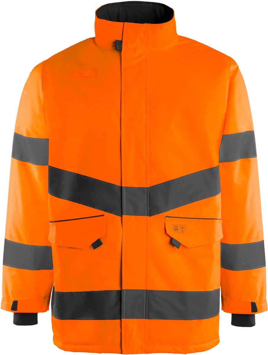 Arco Regenjas Hi-Vis - Oranje maat L - AO-18V7205