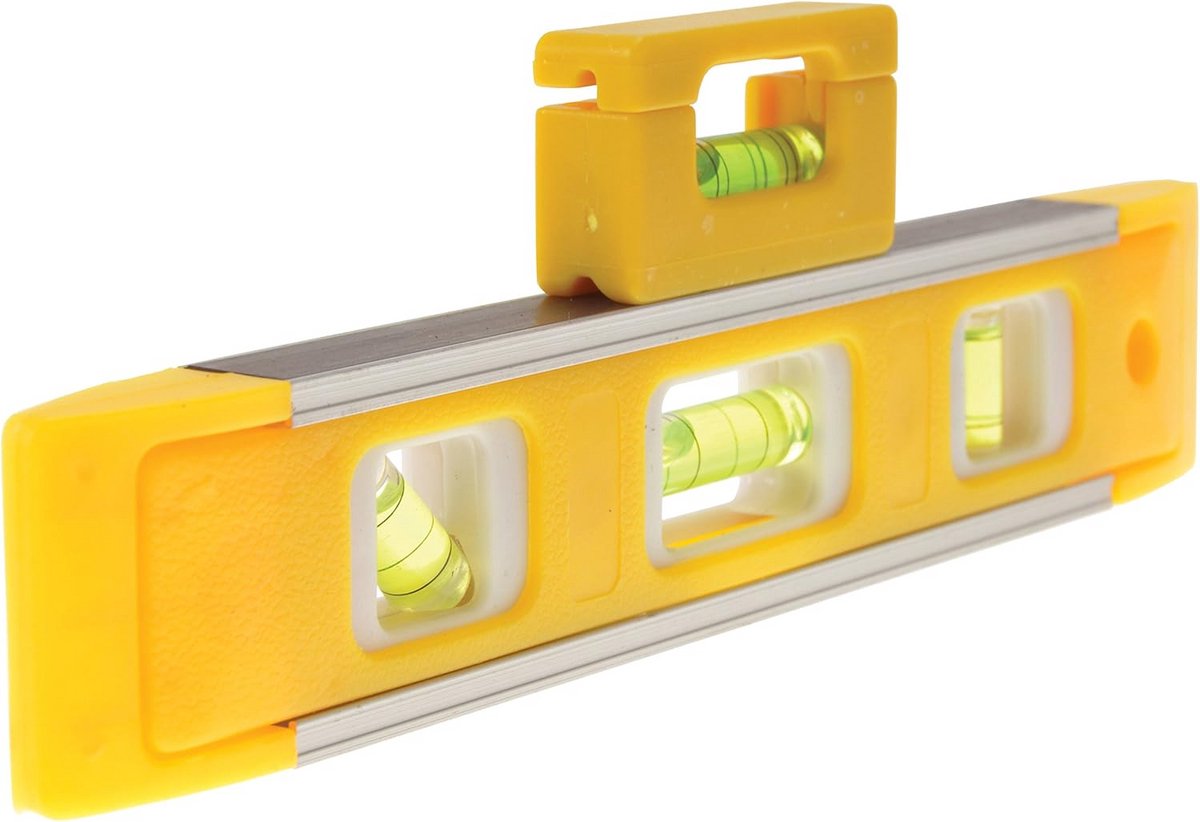 Torpedo Waterpas 23cm met Ingebouwde Waterpas en Magnetische Voet