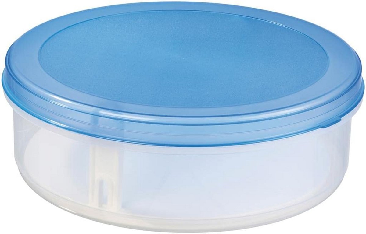 Set van 2 Taartdozen met Hefinzet voor Transport en Bewaren, Diameter 35 cm