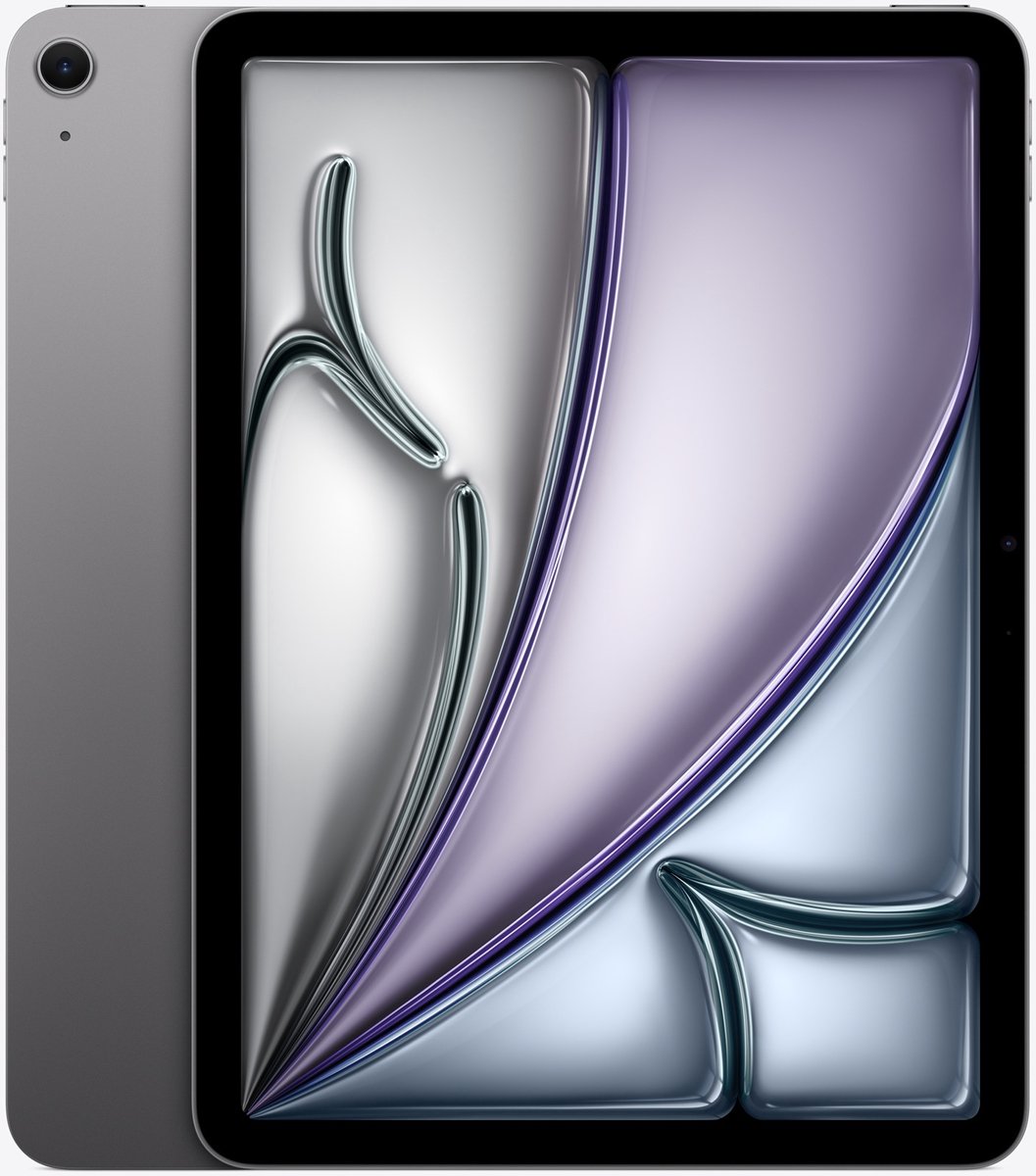 Apple iPad Air (2024) - 11 inch - WiFi + 5G - 512GB - Spacegrijs - 6e generatie